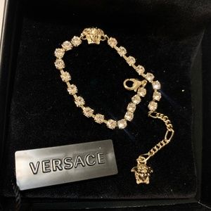Versace swavorski tennis bracelet